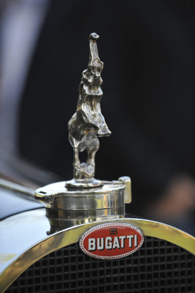 Detail of 1930 Bugatti Royale type 41 mascot by Unknown