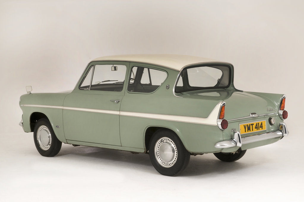 Detail of 1966 Ford Anglia Super 105E by Unknown