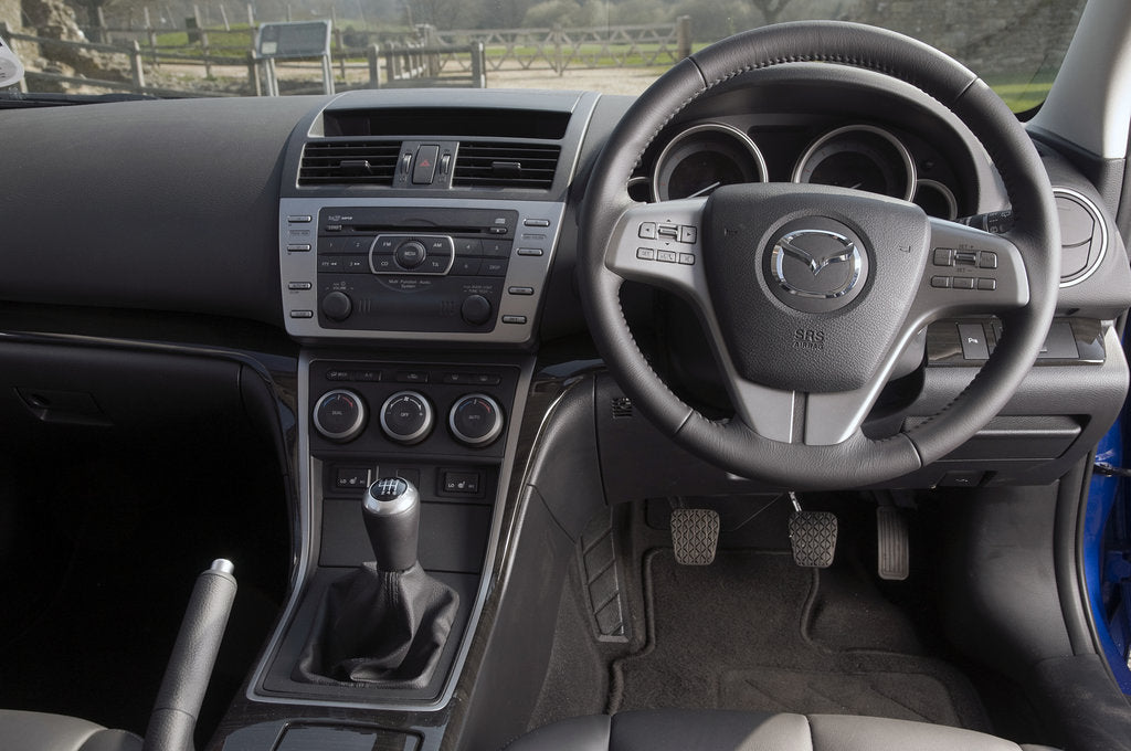 Detail of 2010 Mazda 6 SL Estate interior by Unknown