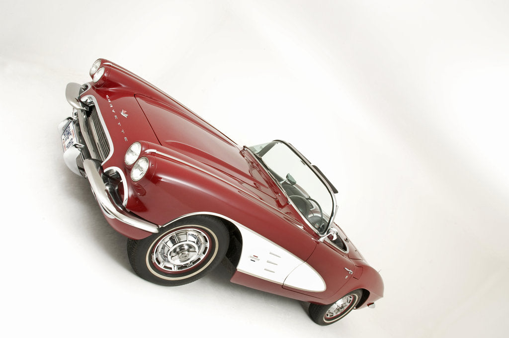 Detail of 1961 Chevrolet Corvette C1 Convertible by Unknown
