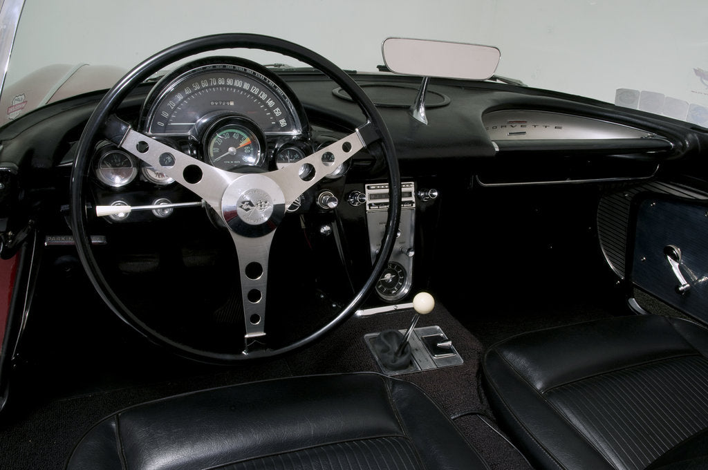 Detail of 1961 Chevrolet Corvette C1 Convertible by Unknown