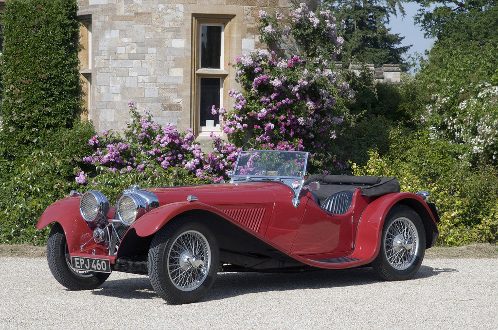 Detail of 1937 SS 100 by Unknown