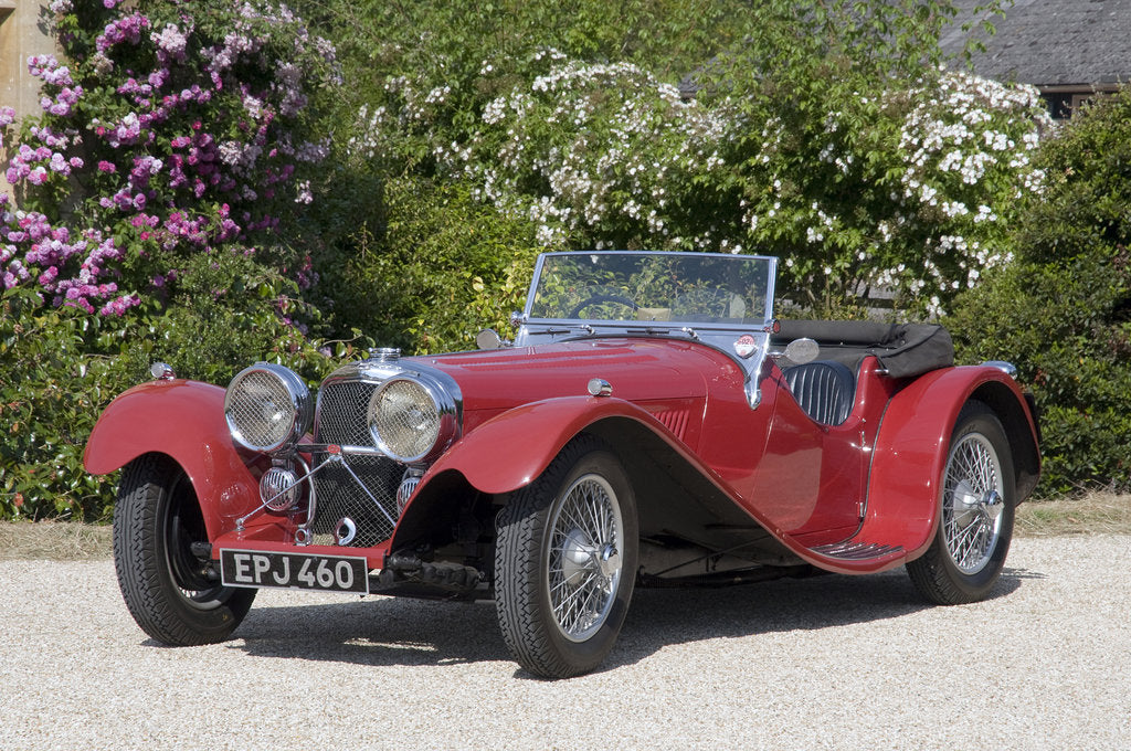Detail of 1937 SS 100 by Unknown