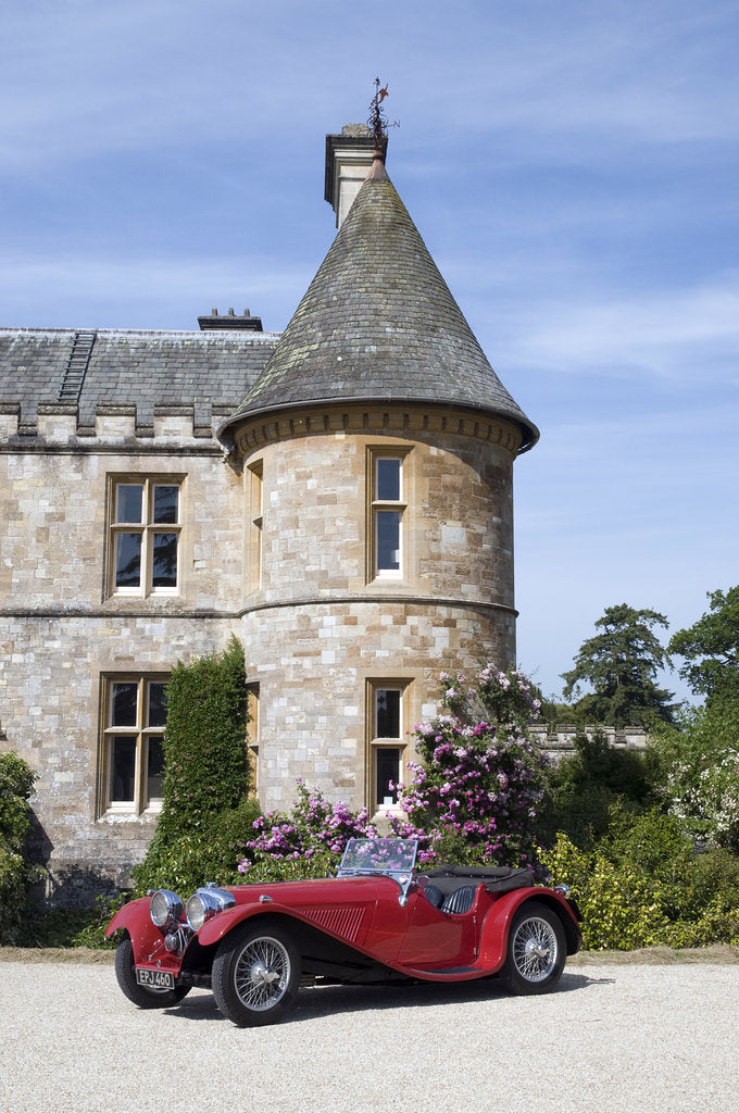 Detail of 1937 SS 100 by Unknown