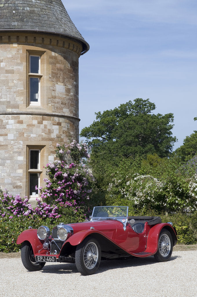 Detail of 1937 SS 100 by Unknown