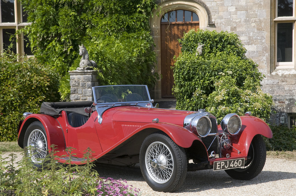 Detail of 1937 SS 100 by Unknown