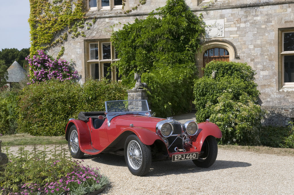 Detail of 1937 SS 100 by Unknown