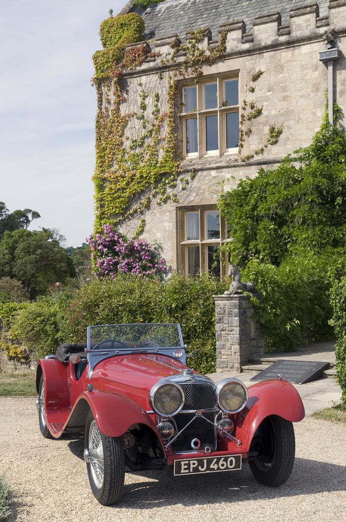 Detail of 1937 SS 100 by Unknown