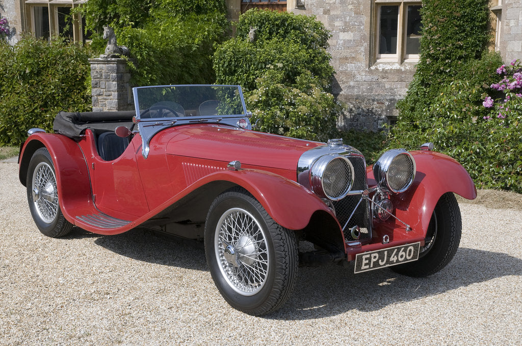 Detail of 1937 SS 100 by Unknown