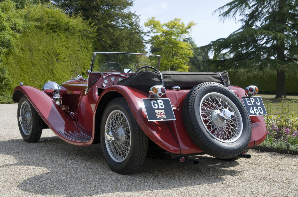 Detail of 1937 SS 100 by Unknown