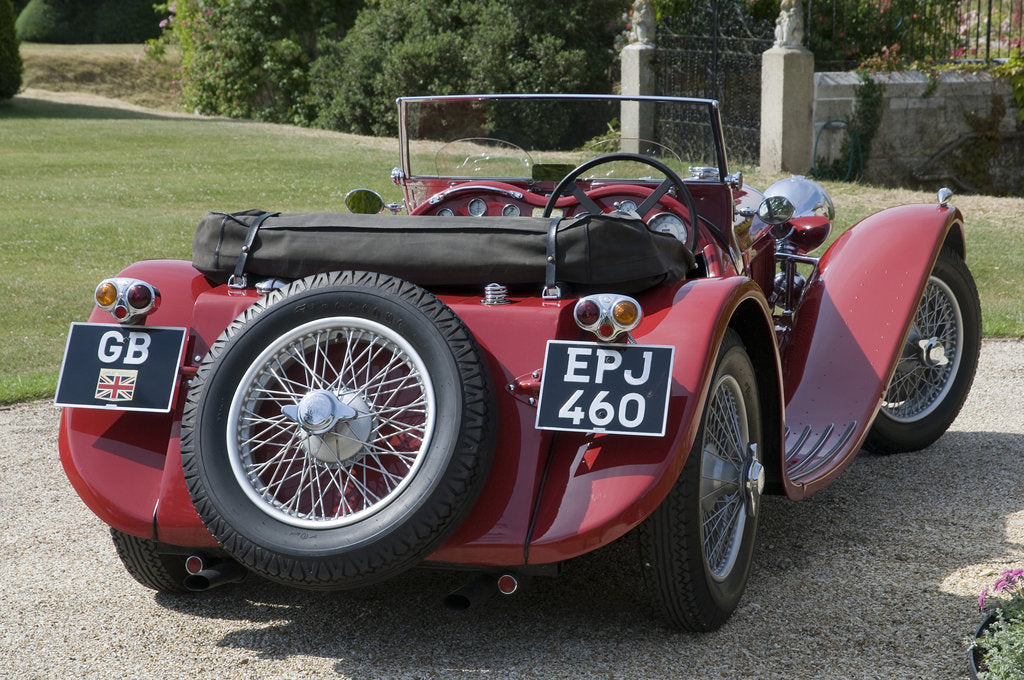 Detail of 1937 SS 100 by Unknown