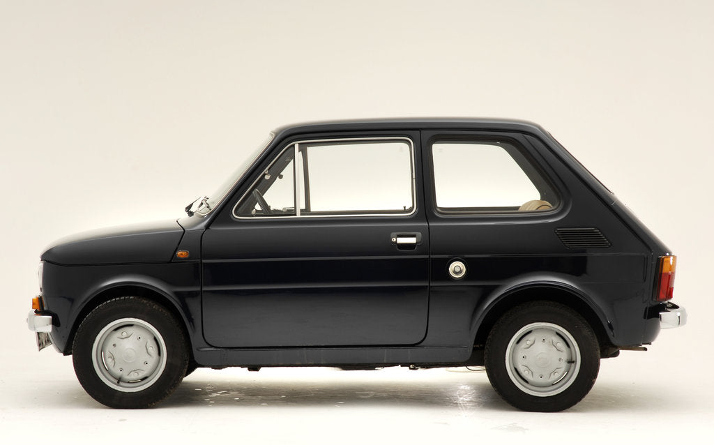 Detail of 1974 Fiat 126 by Unknown