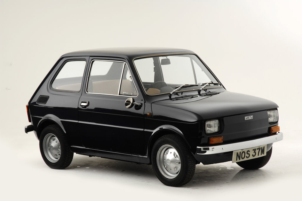 Detail of 1974 Fiat 126 by Unknown