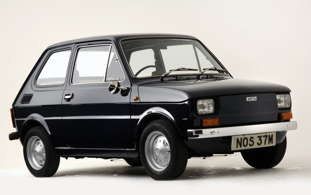 Detail of 1974 Fiat 126 by Unknown