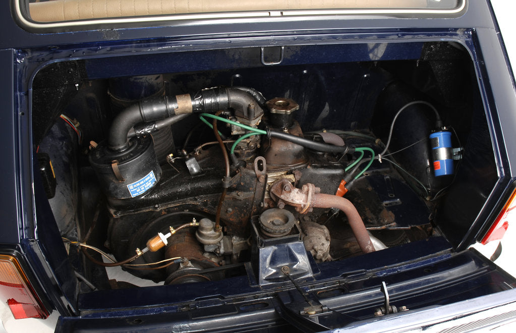 Detail of 1974 Fiat 126 by Unknown