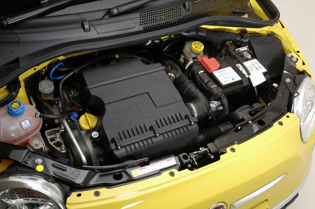 Detail of 2010 Fiat 500 by Unknown