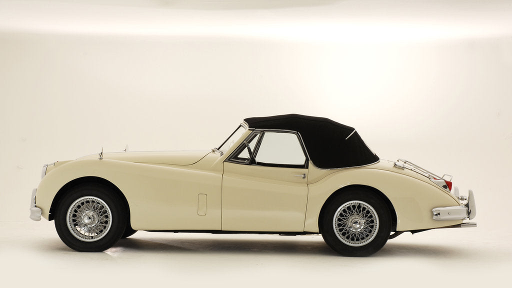 Detail of 1955 Jaguar XK140 by Unknown