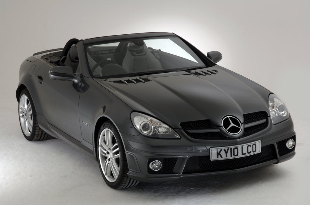 Detail of 2010 Mercedes Benz SLK 200 by Unknown