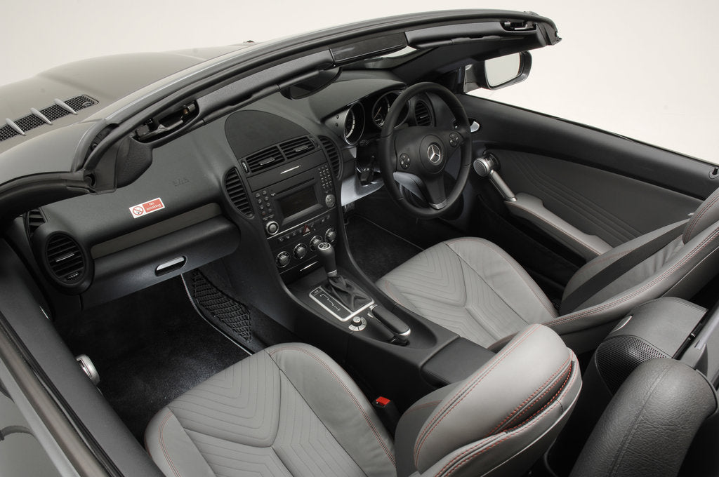 Detail of 2010 Mercedes Benz SLK 200 by Unknown