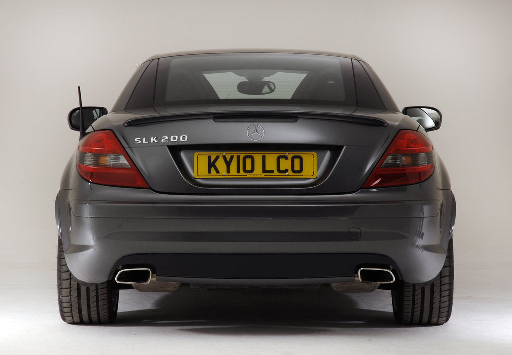 Detail of 2010 Mercedes Benz SLK 200 by Unknown