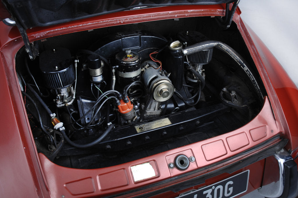 Detail of 1968 Porsche 912 by Unknown