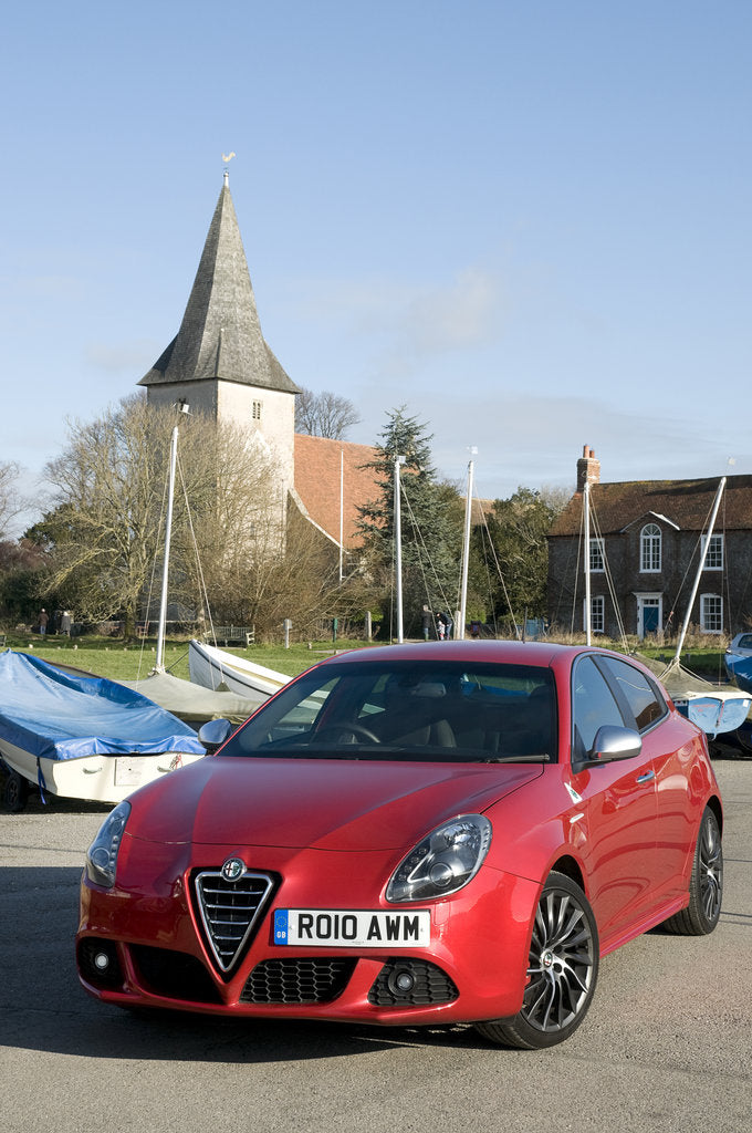 Detail of 2010 Alfa Romeo Giulietta 1750 Cloverleaf by Unknown