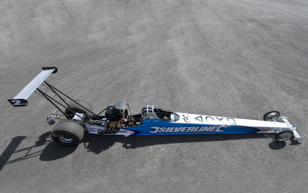 Detail of 1994 Silverline Top Methanol Dragster by Unknown