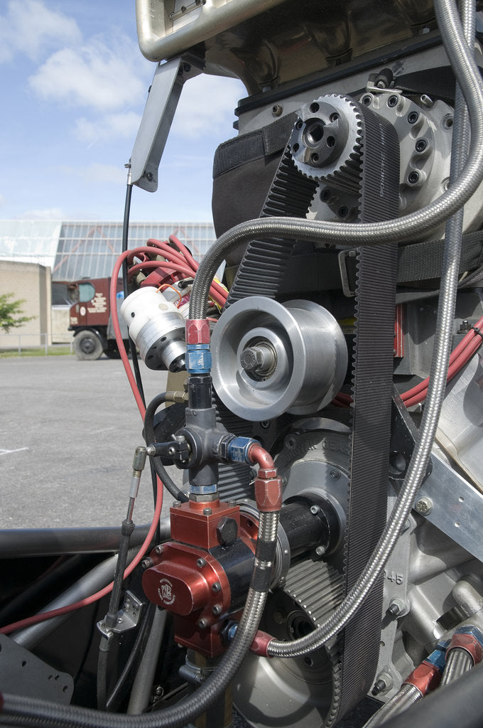 Detail of 1994 Silverline Top Methanol Dragster by Unknown