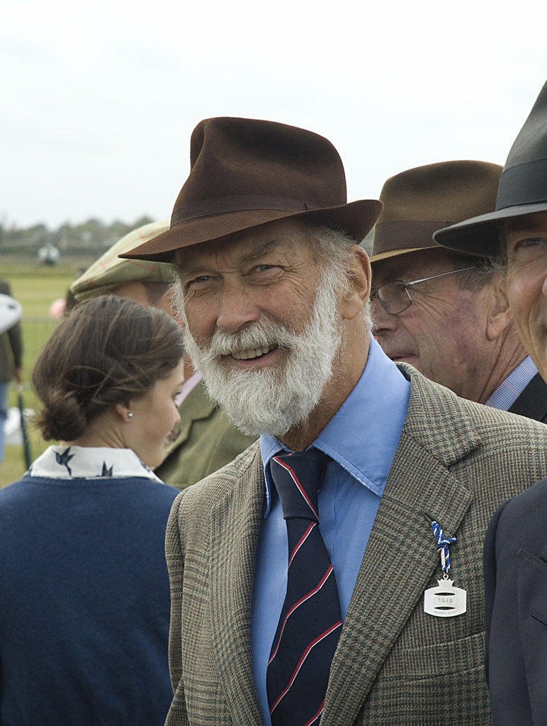 Detail of 2011 Goodwood Revival Meeting, Prince Michael of Kent enjoys the attractions by Unknown
