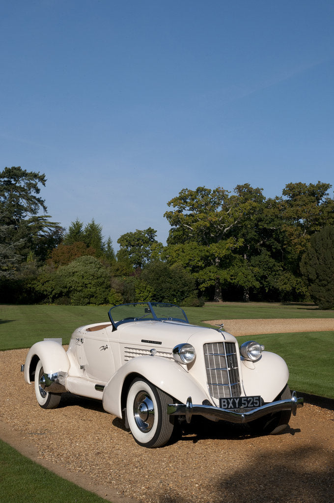 Detail of 1935 Auburn 851 Speedster by Unknown