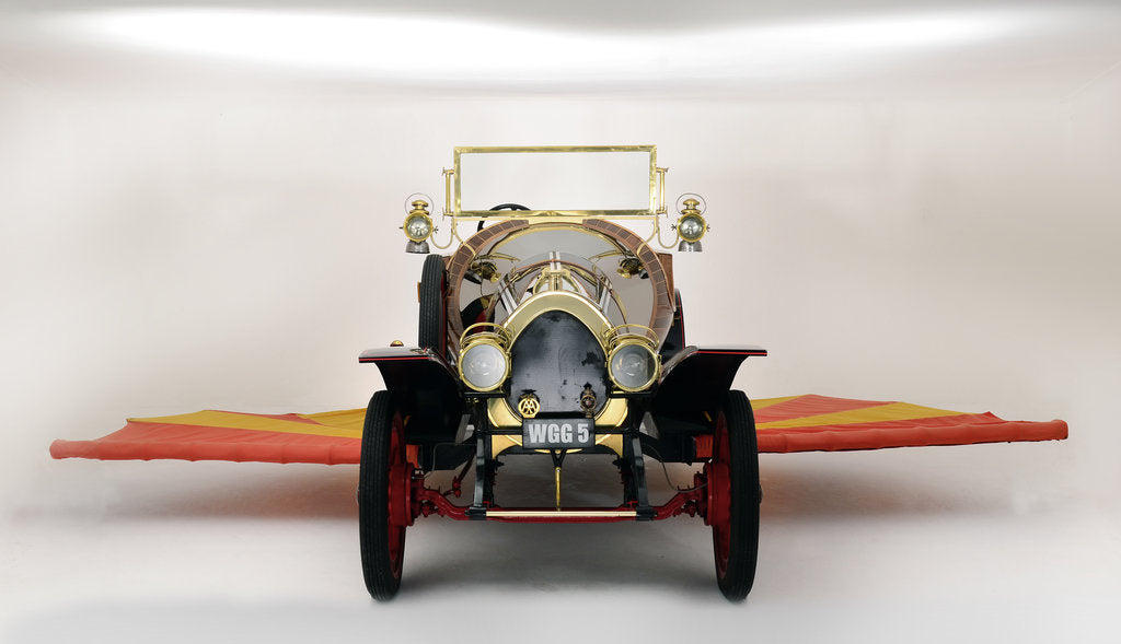 Detail of Chitty Chitty Bang Bang film car replica by Anonymous