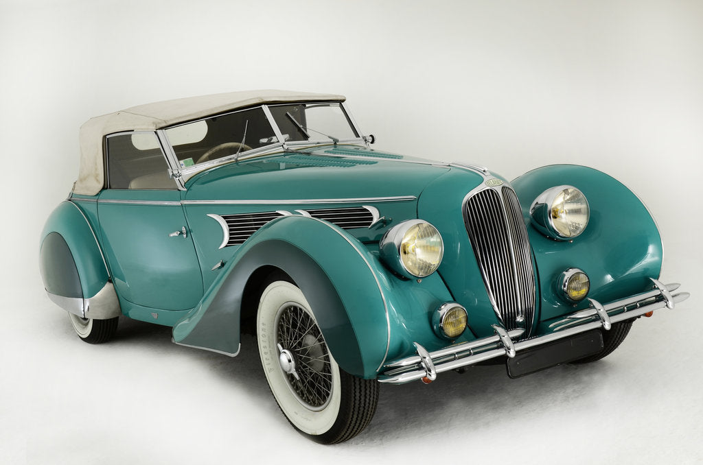 Detail of 1939 Delahaye Speciale Type 135 MS by Unknown