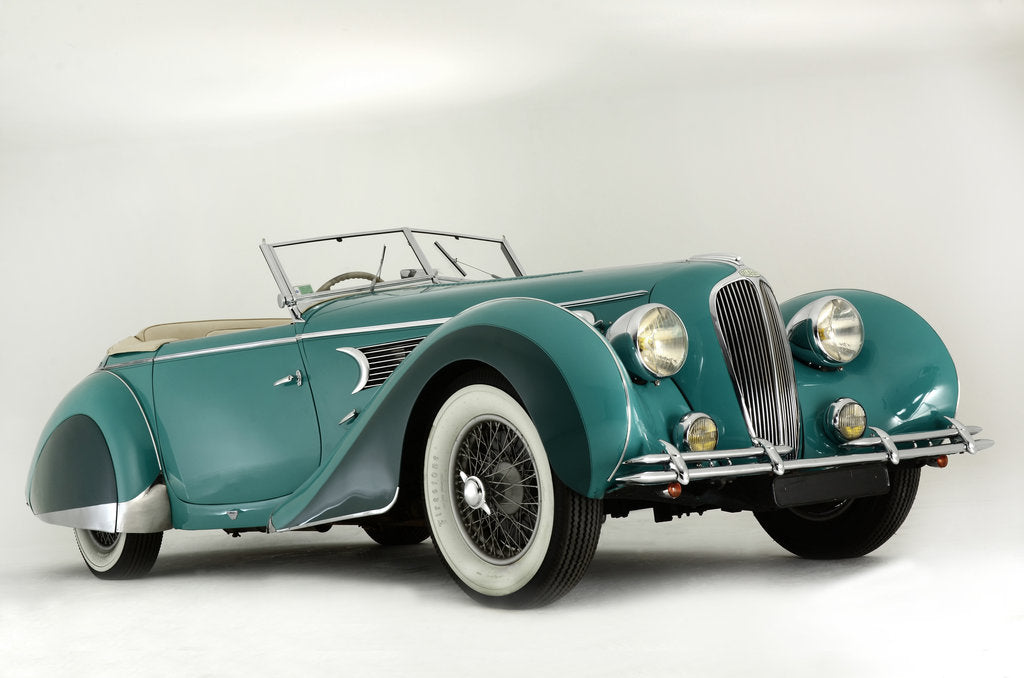 Detail of 1939 Delahaye Speciale Type 135 MS by Unknown