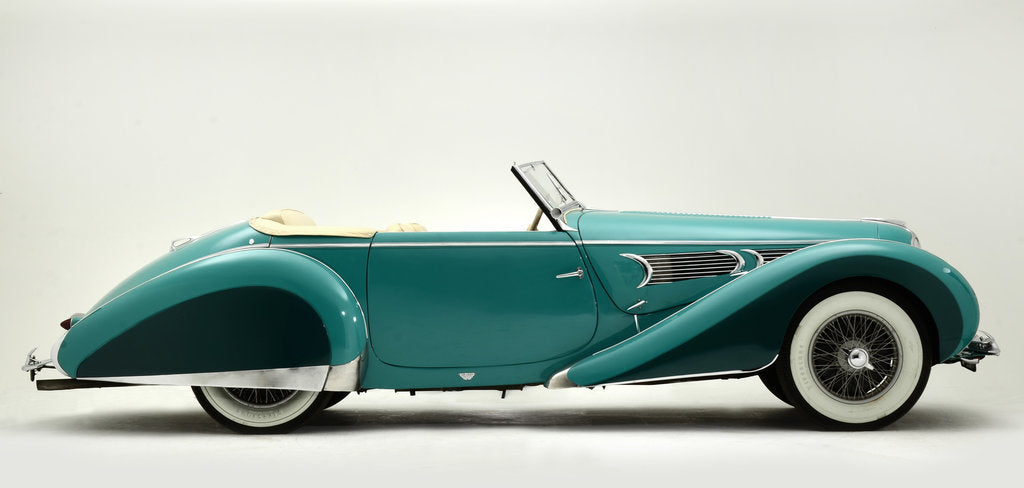 Detail of 1939 Delahaye Speciale Type 135 MS by Unknown