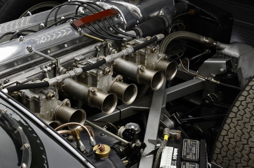 Detail of 1956 Jaguar D type by Unknown
