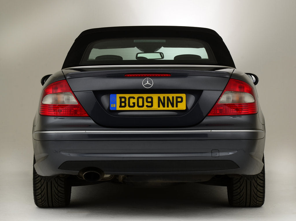 Detail of 2009 Mercedes Benz CLK Cabriolet by Unknown