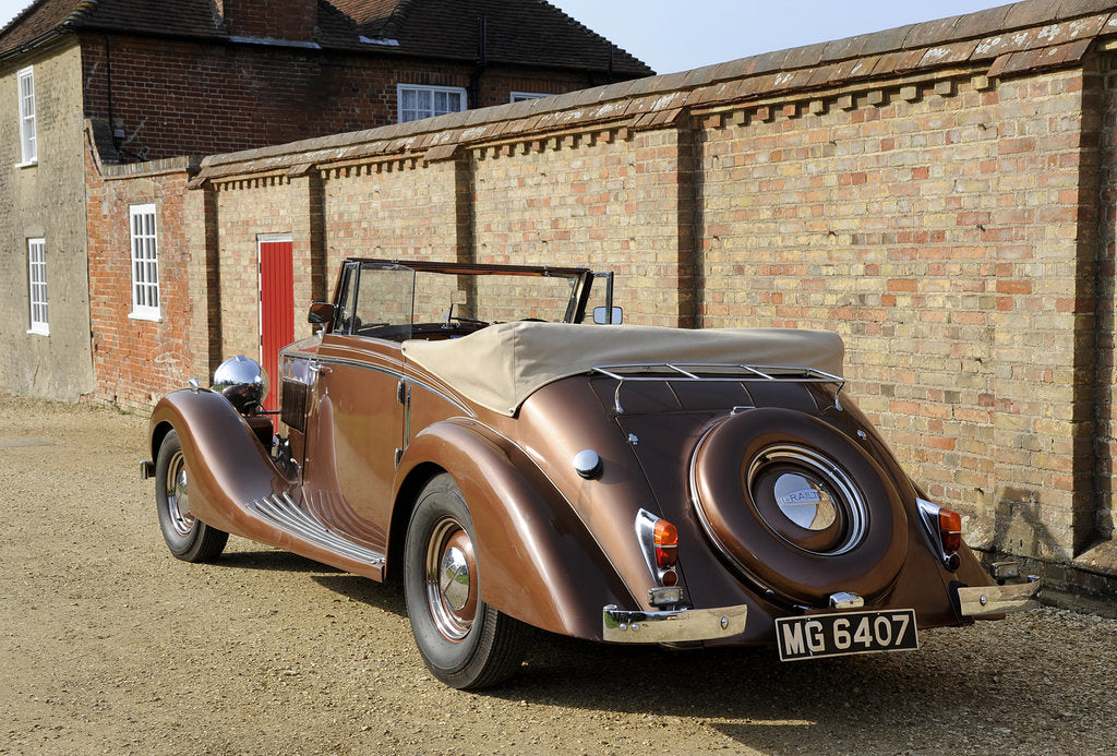 Detail of 1939 Railton Fairmile Series 3 Straight Eight by Unknown