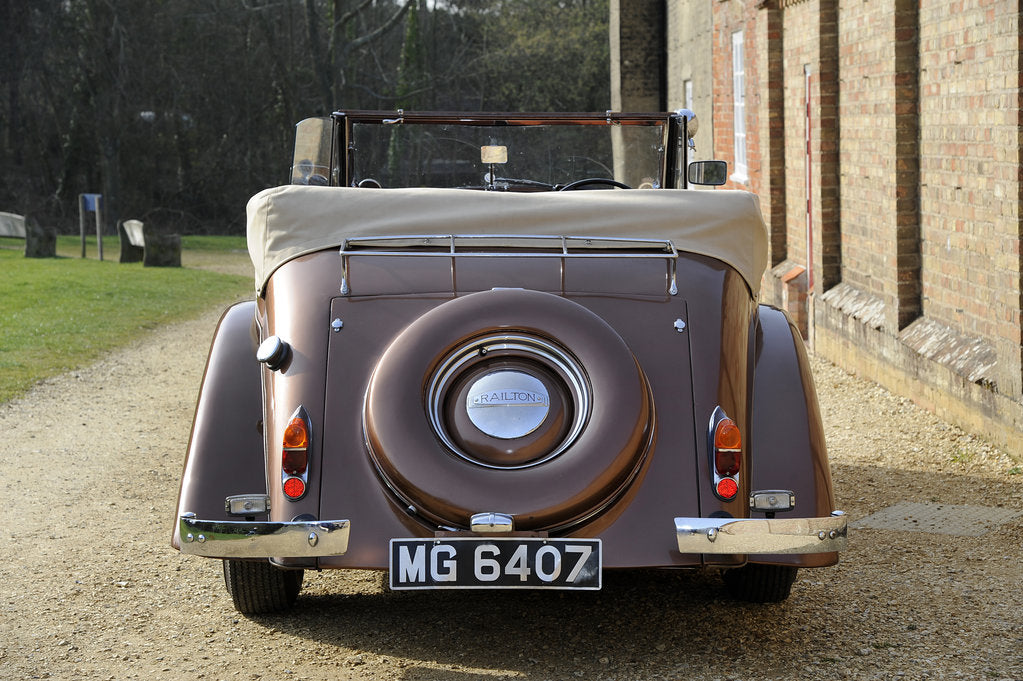 Detail of 1939 Railton Fairmile Series 3 Straight Eight by Unknown