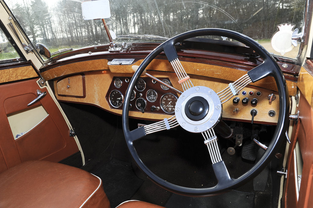 Detail of 1939 Railton Fairmile Series 3 Straight Eight by Unknown