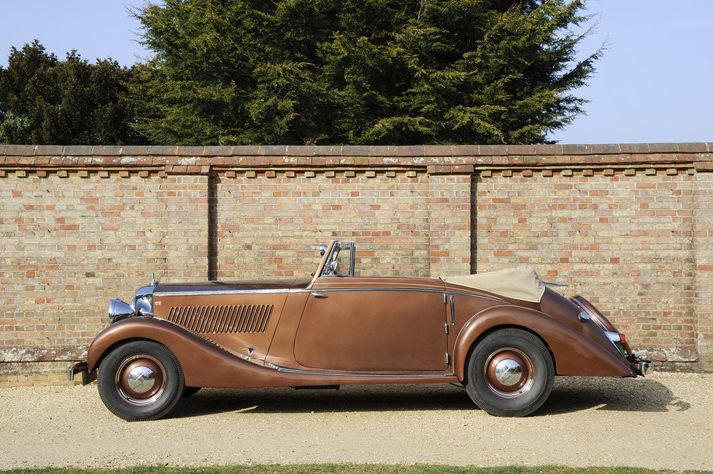 Detail of 1939 Railton Fairmile Series 3 Straight Eight by Unknown