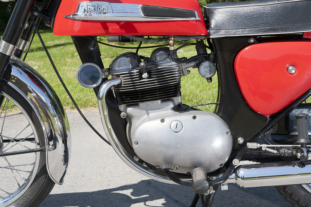 Detail of 1961 Norton Jubilee 250cc by Unknown
