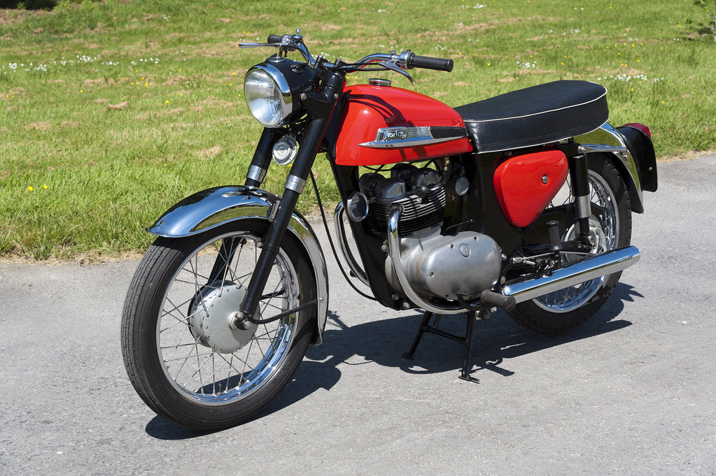 Detail of 1961 Norton Jubilee 250cc by Unknown