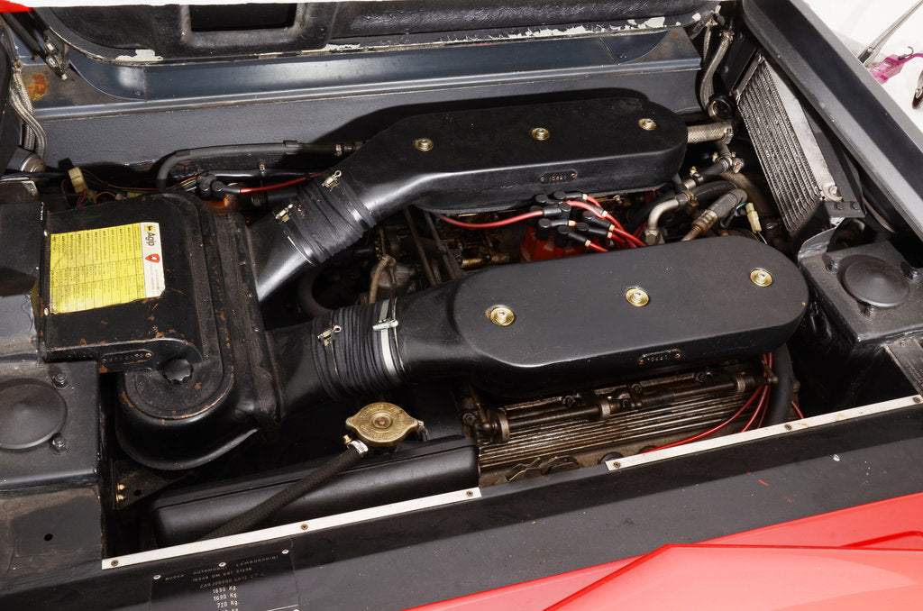 Detail of 1984 Lamborghini Jalpa S by Unknown