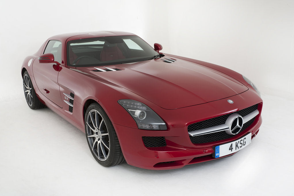 Detail of 2011 Mercedes Benz AMG SLS by Unknown
