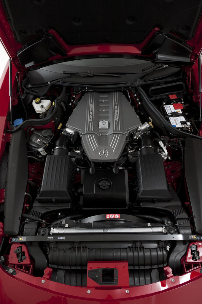 Detail of 2011 Mercedes Benz AMG SLS by Unknown