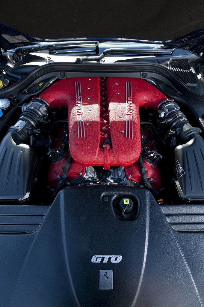 Detail of 2010 Ferrari 599 GTO by Unknown