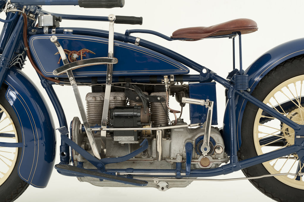 Detail of 1923 Ace motorcycle by Unknown