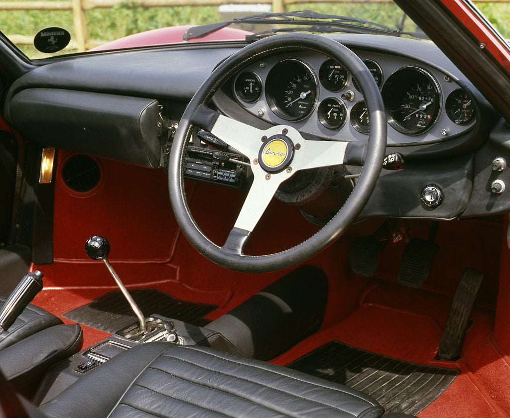 Detail of 1973 FerrariDino 246 GTS by Unknown
