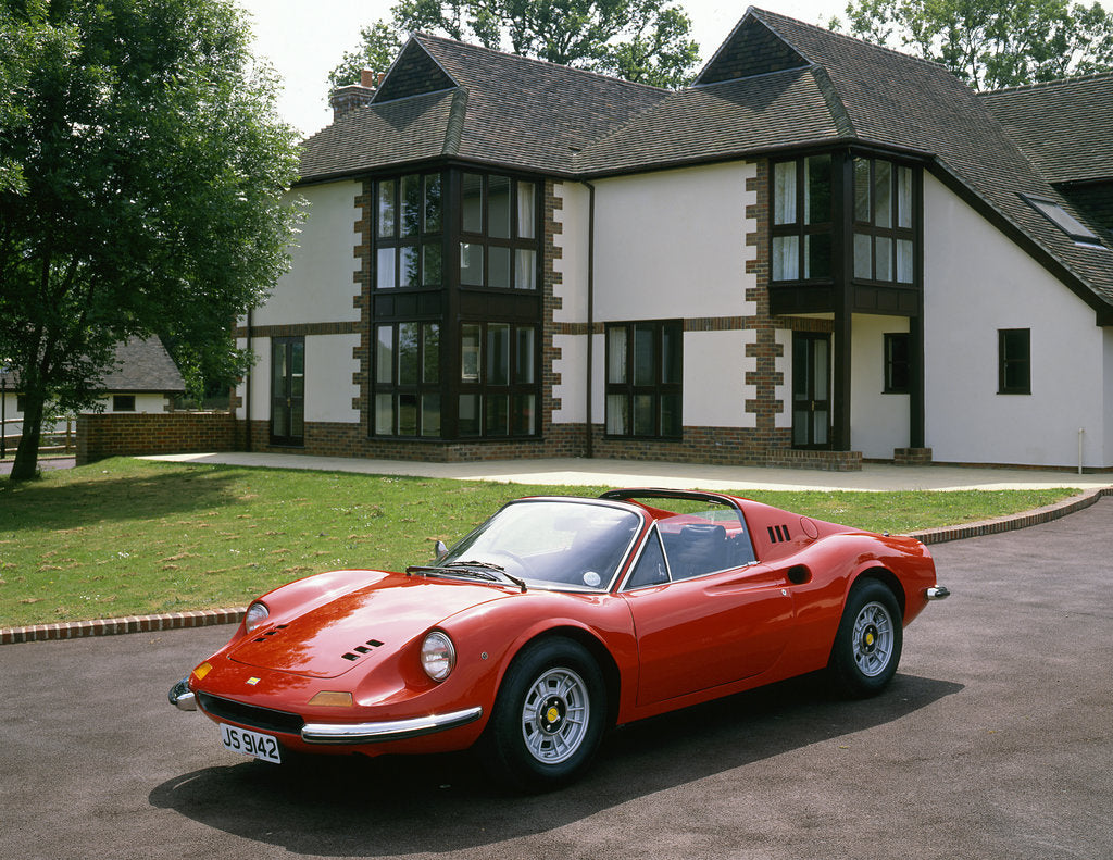 Detail of 1973 FerrariDino 246 GTS by Unknown