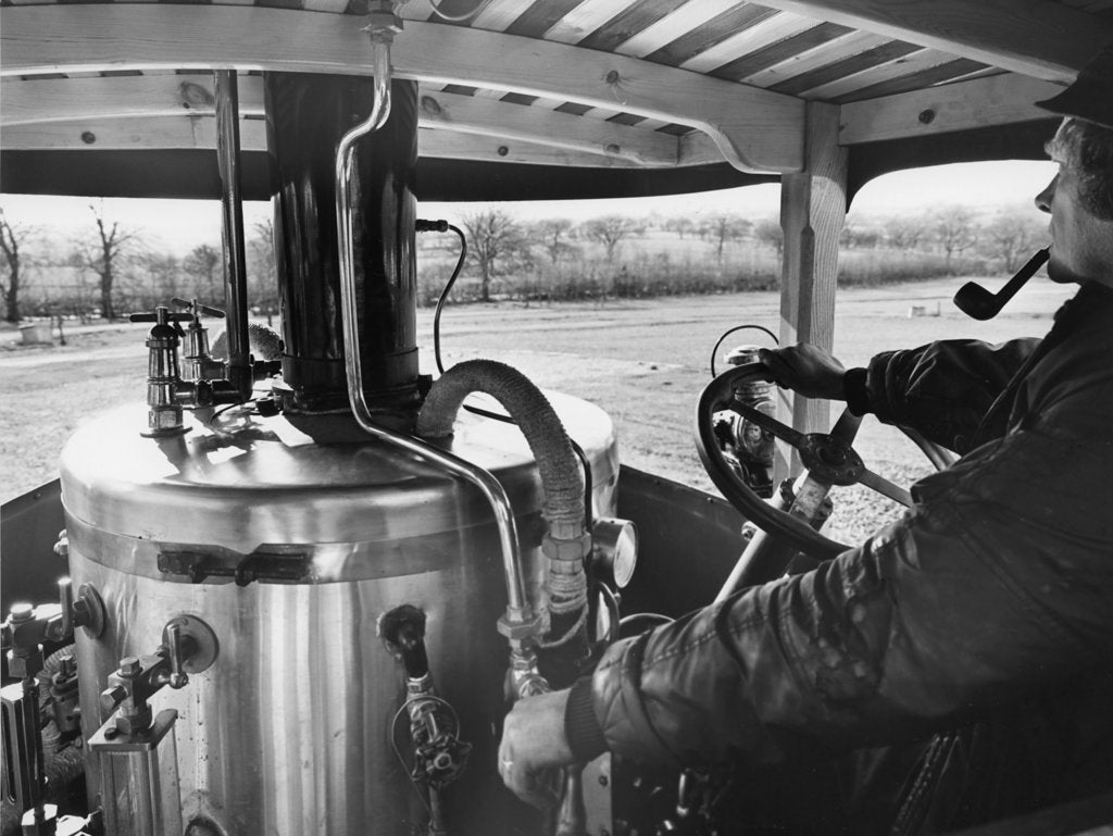 Detail of 1920's Atkinson Steam Wagon by Unknown